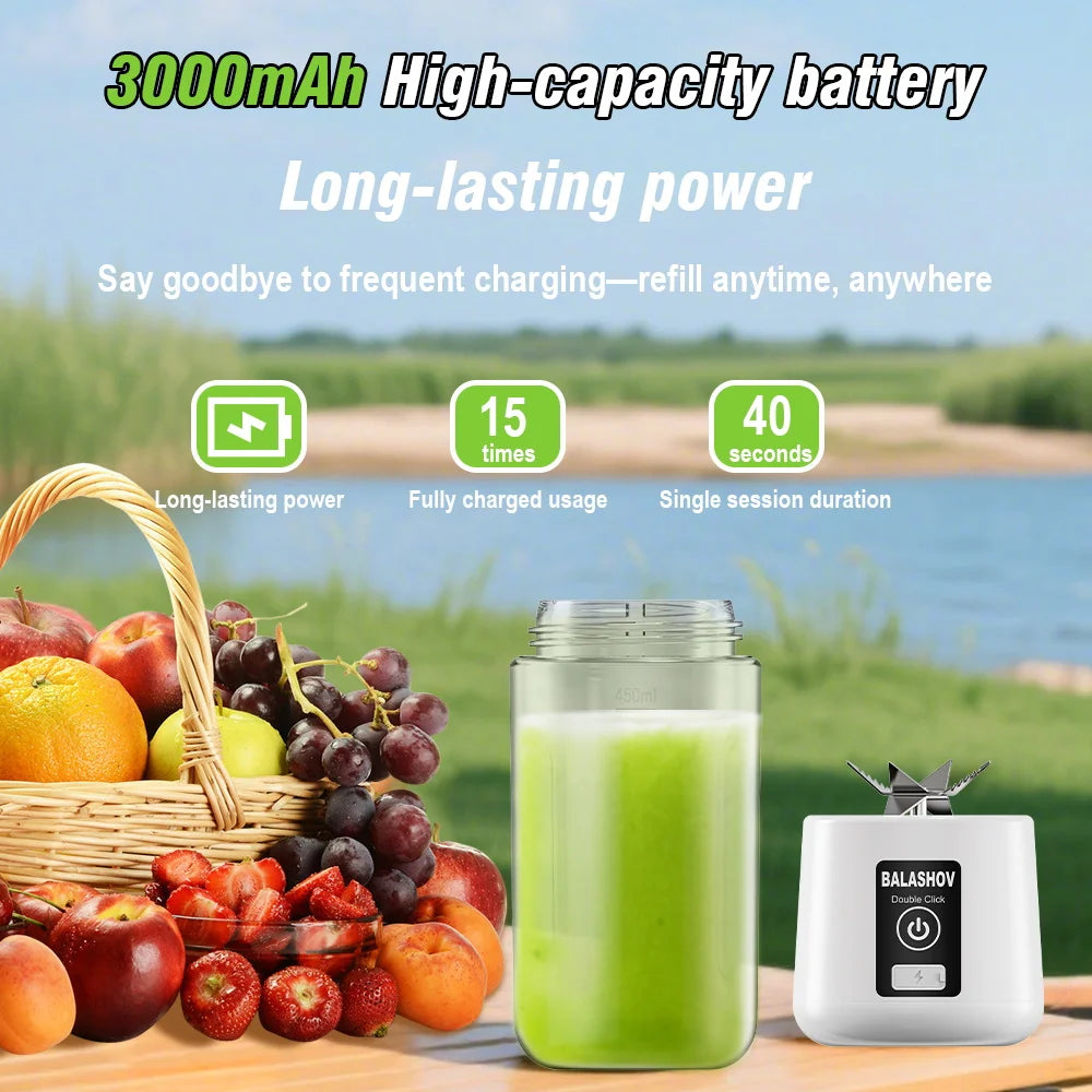 Velora Blend| Batidora Portátil Recargable USB